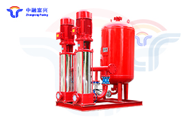 Fire pressure stabilizing unit